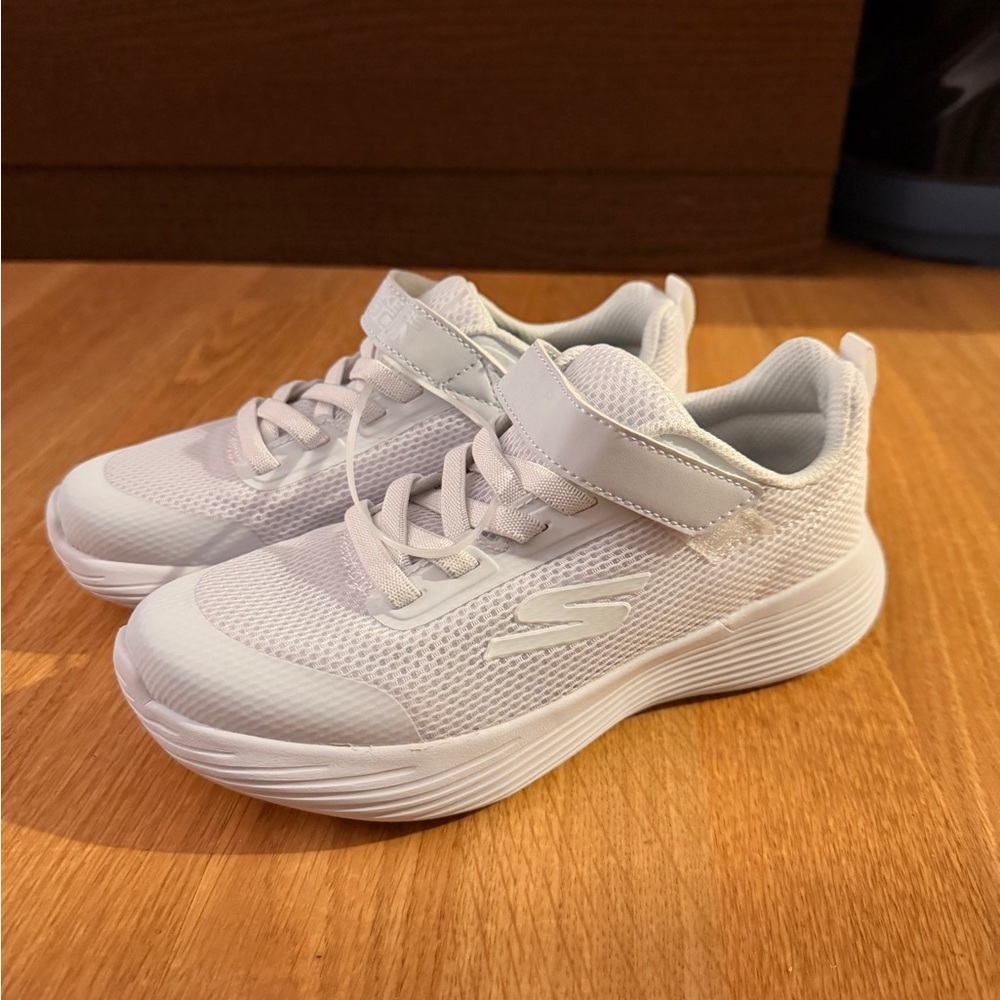 Skechers Kids' Lightweight White Athletic Sneakers